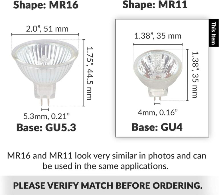 Simba Lighting MR11 Halogen 20W 12V FTD Spotlight Light Bulbs Review