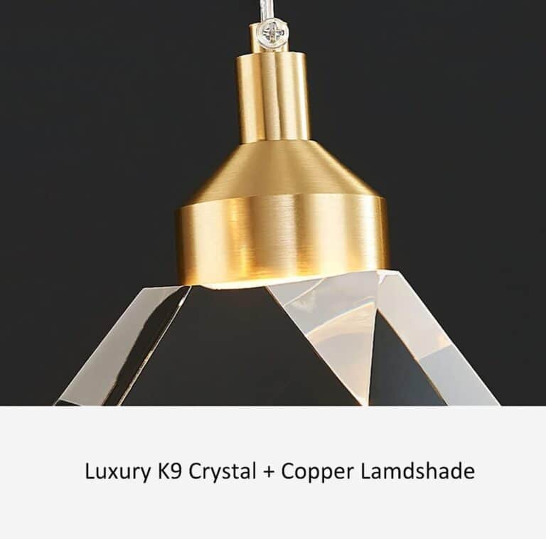 Sxtiger Modern Crystal Pendant Light Review