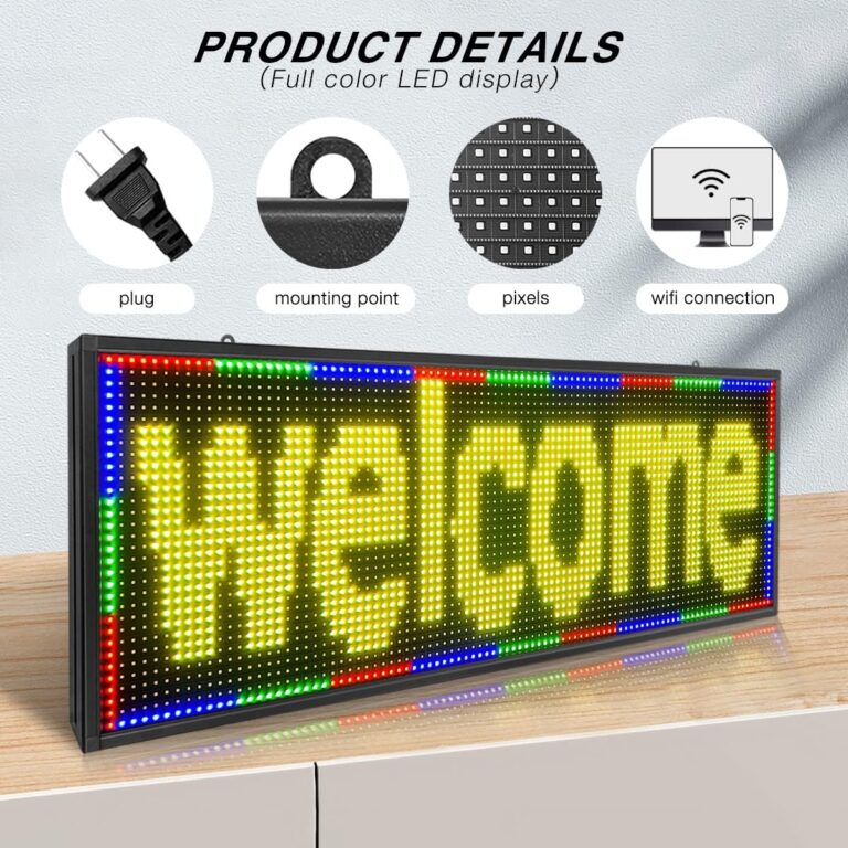 The 8 Best LED Signs for Businesses (UPDATED 2024)