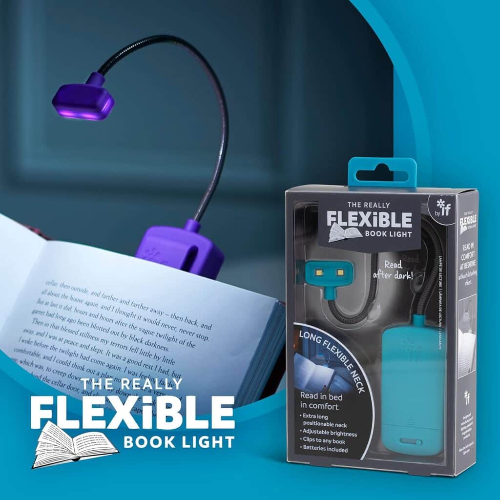 The Really Flexible Book Light - Gray