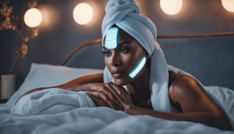 when to use led face mask in routine