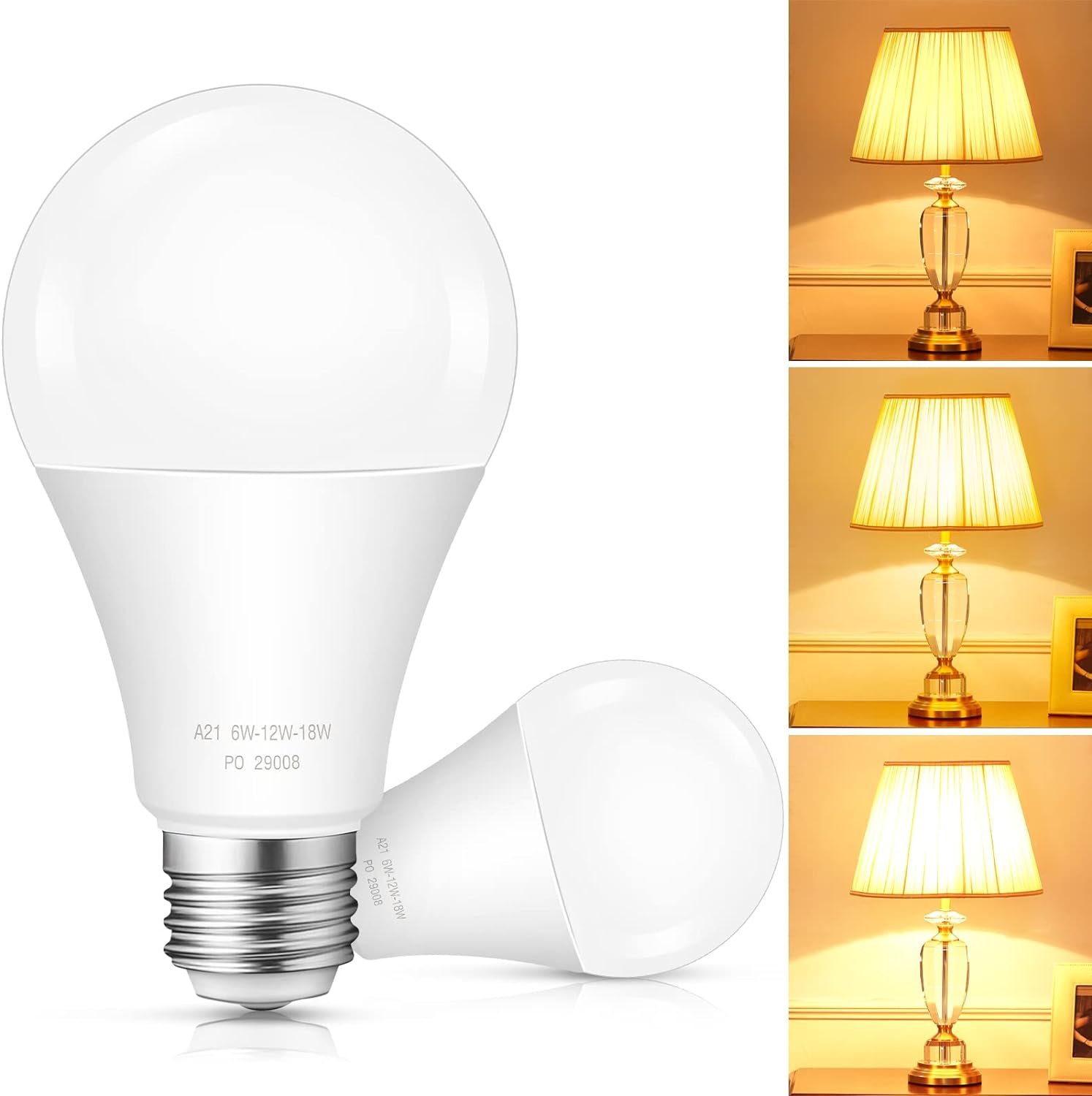 Zorykn 3 Way Light Bulbs 50 100 150 Soft White Review