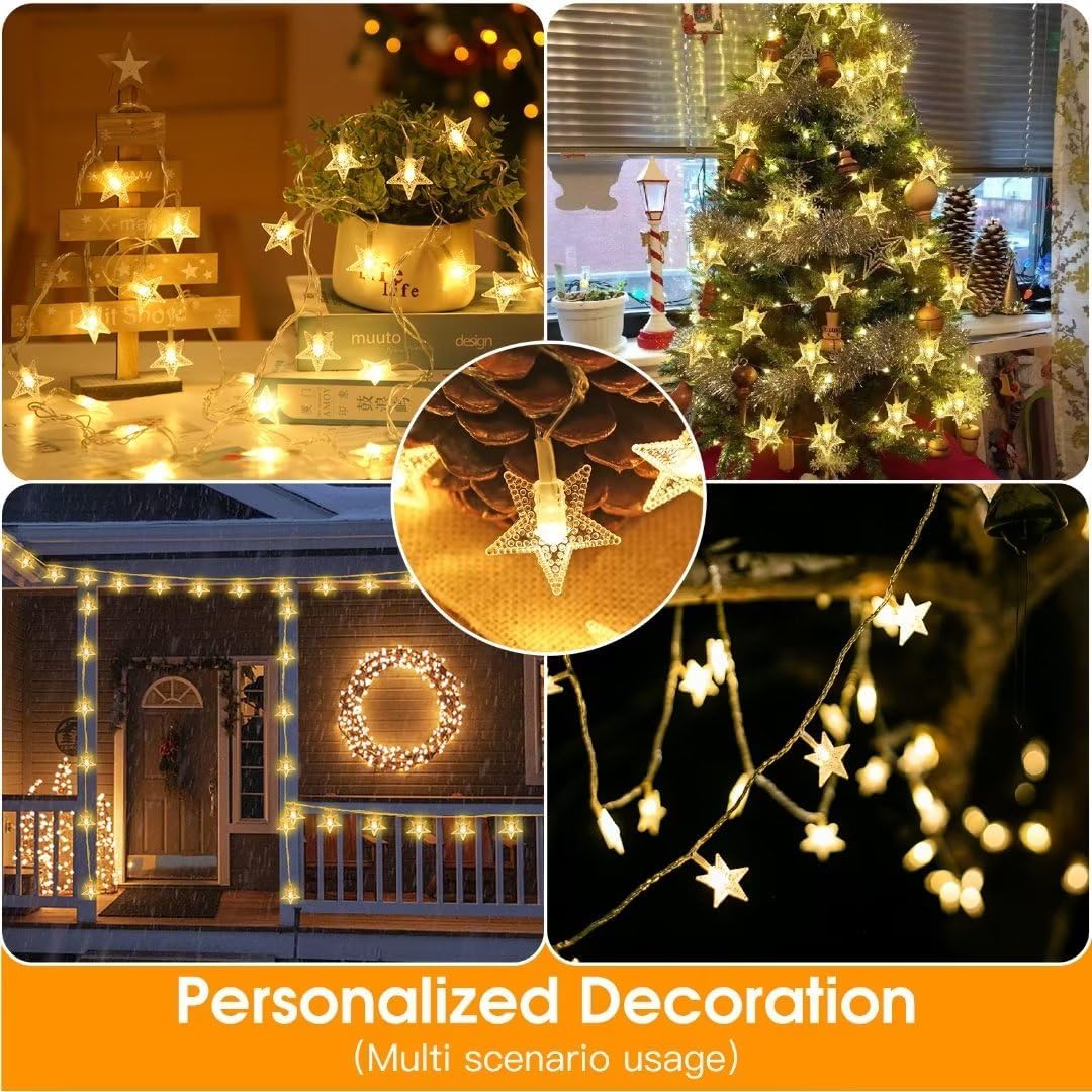 200-LED Fairy Lights with Remote  Timer, 66FT Waterproof USB Fairy String Lights, Plug in Twinkle Lights for Bedroom, Christmas Lights 8-Modes Outdoor Indoor Decor Party