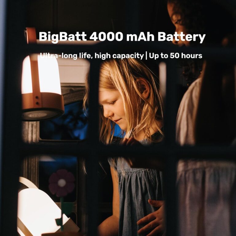 BASK KIN Portable Cordless Lantern Table Lamp Review