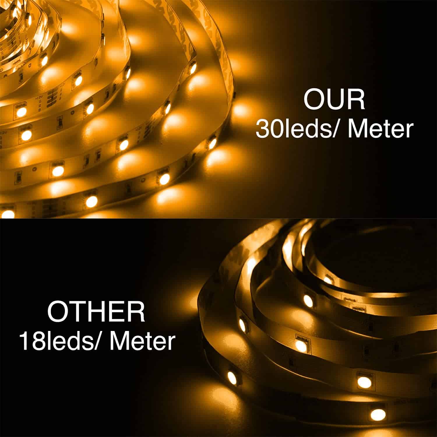 DAYBETTER Led Strip Lights 32.8ft 5050 RGB Color Changing Lights Review