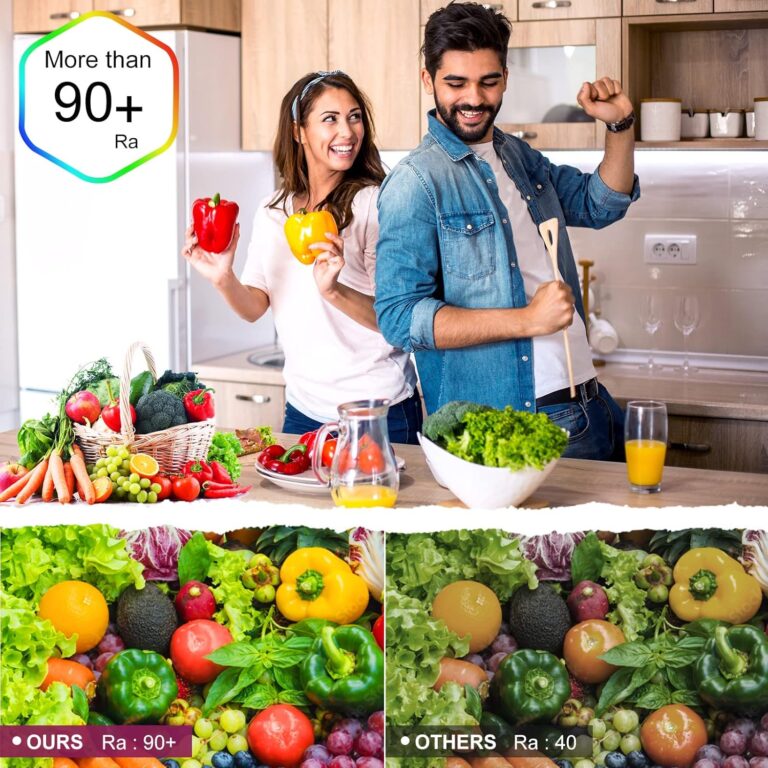 EMITEVER LED Strip Light Warm White 3000K 16.4ft Review