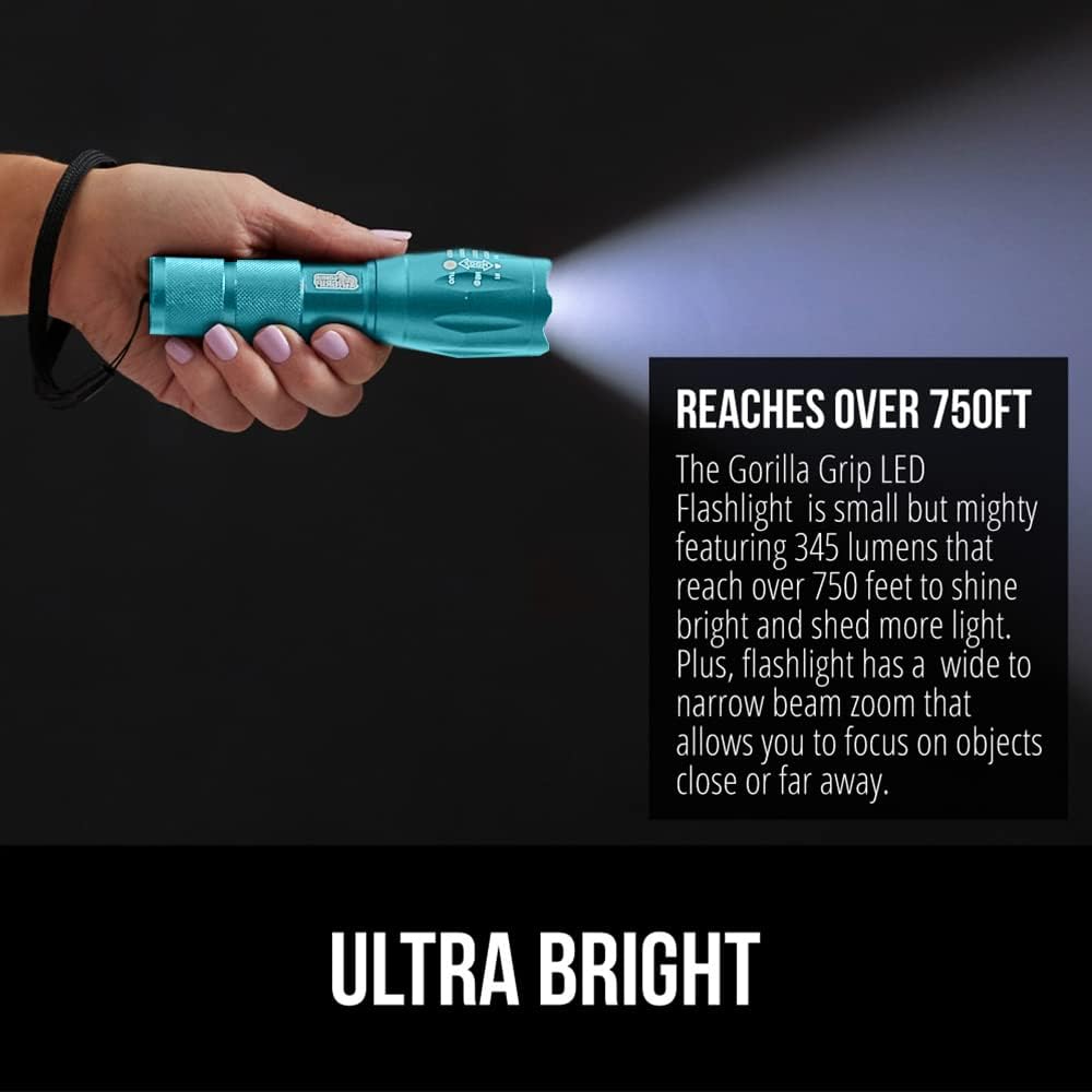 Gorilla Grip Tactical Flashlight Review