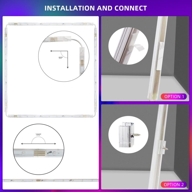 HEDYNSHINE 100ft Outdoor LED Strip Lights Waterproof Review
