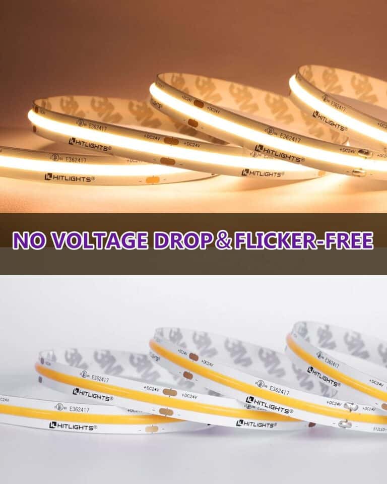 HitLights COB LED Strip Lights Warm White 3000K Review