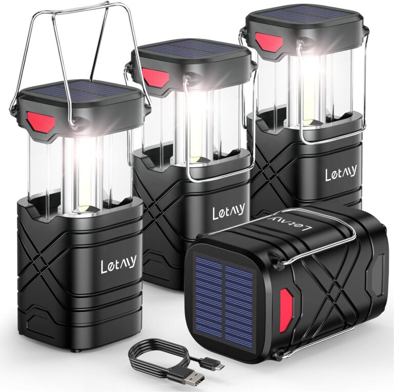LETMY 4 Pack Camping Lantern Review