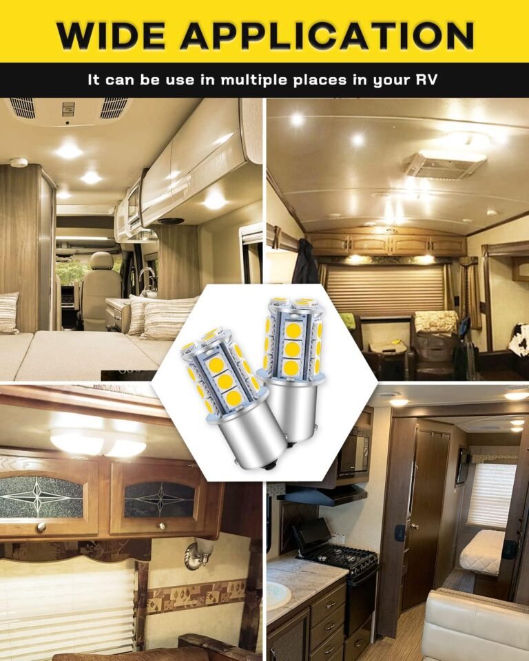 Qoope 1156 LED Bulb Warm White 1141 LED Bulbs RV Light Bulbs Interior Review