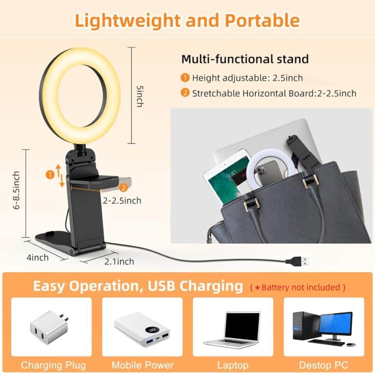 Ring Light for Computer Laptop Review