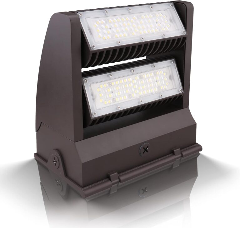 Rotatable LED Wall Pack Light 80W 5000K 10,800 lumens Review