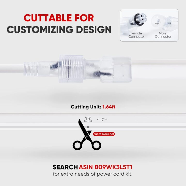 Shine Decor LED Neon Rope Lights Connectable Review