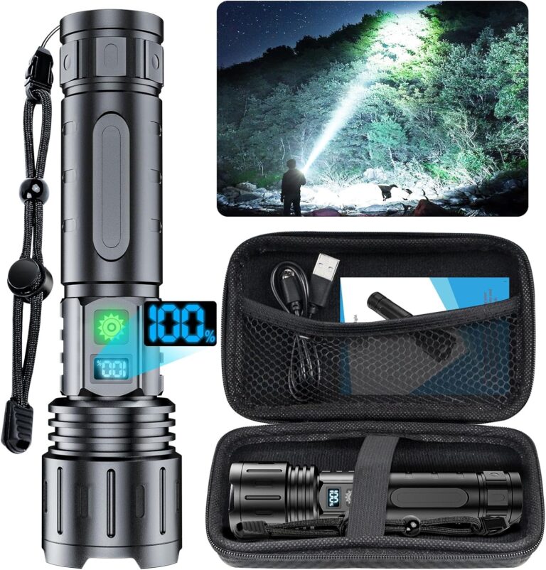 Super Bright Rechargeable Flashlight Review