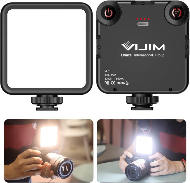 VL-81 LED Video Light w Softbox Review