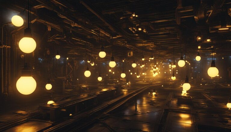 why does led light glow when off