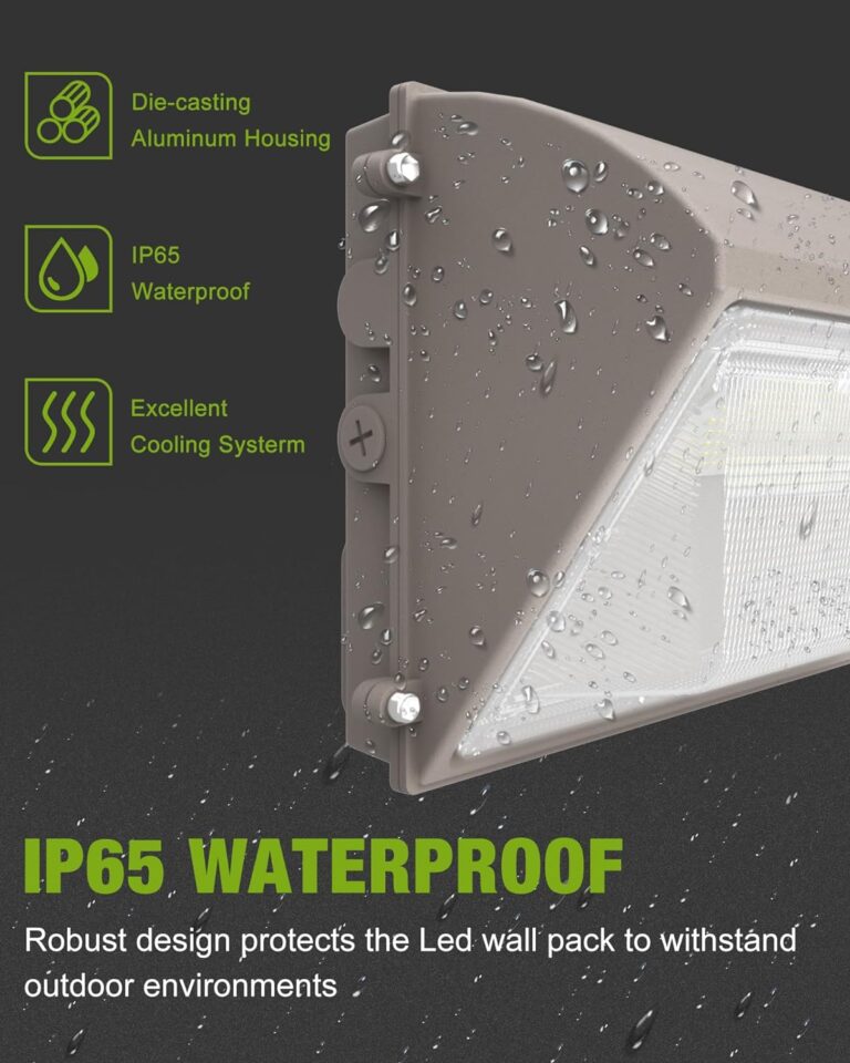 YXL 120W LED Wall Pack Light Review