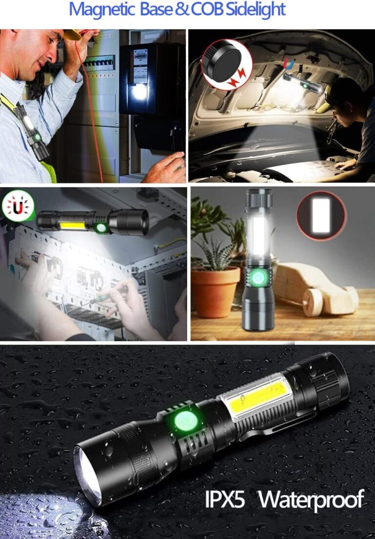 Black Light UV Flashlight Rechargeable Review