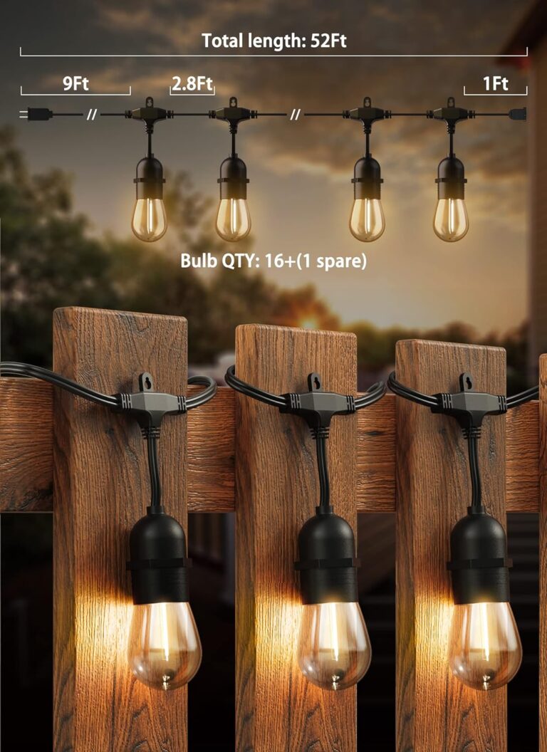 Brightown LED Outdoor String Lights review