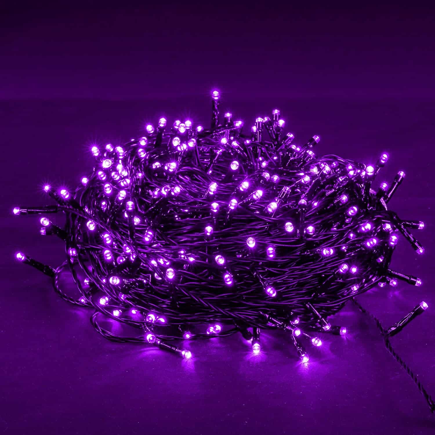 Dazzle Bright 300 LED Christmas String Lights, 100 FT Connectable Waterproof String Lights Green Wire with 8 Modes, Christmas Decorations for Indoor Outdoor Xmas Party Yard Garden (Warm White)