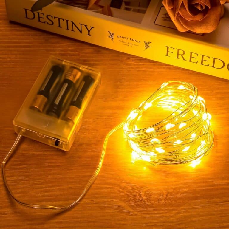 16FT 50 Led Mini Battery String Lights Review