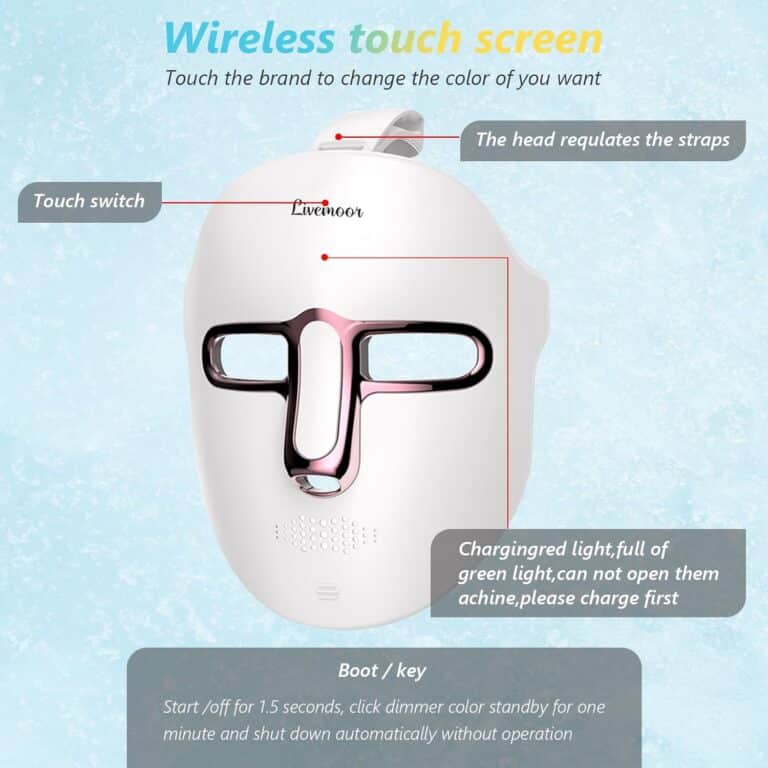 Fxtiaa Led Face Mask Light Therapy Review