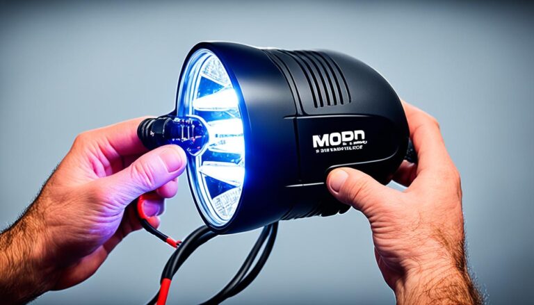 how to install led pods in headlights