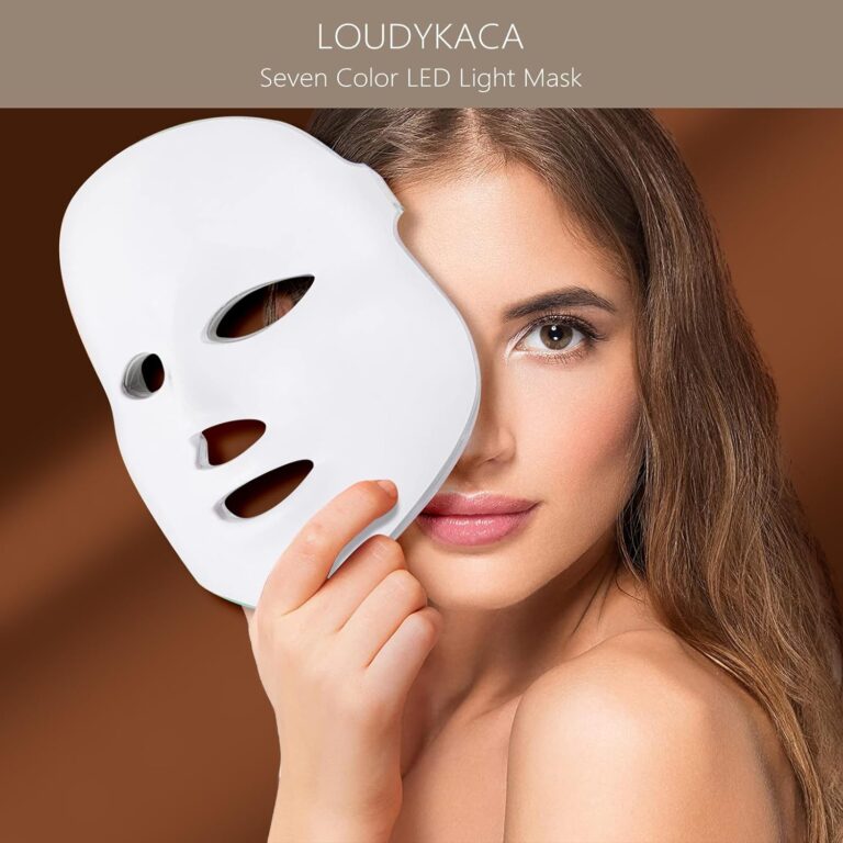 LOUDYKACA Led Face Mask Light Therapy Review