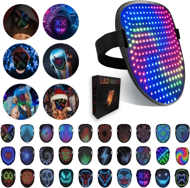 MEGOO Led Mask with Gesture Sensing Transforming Review