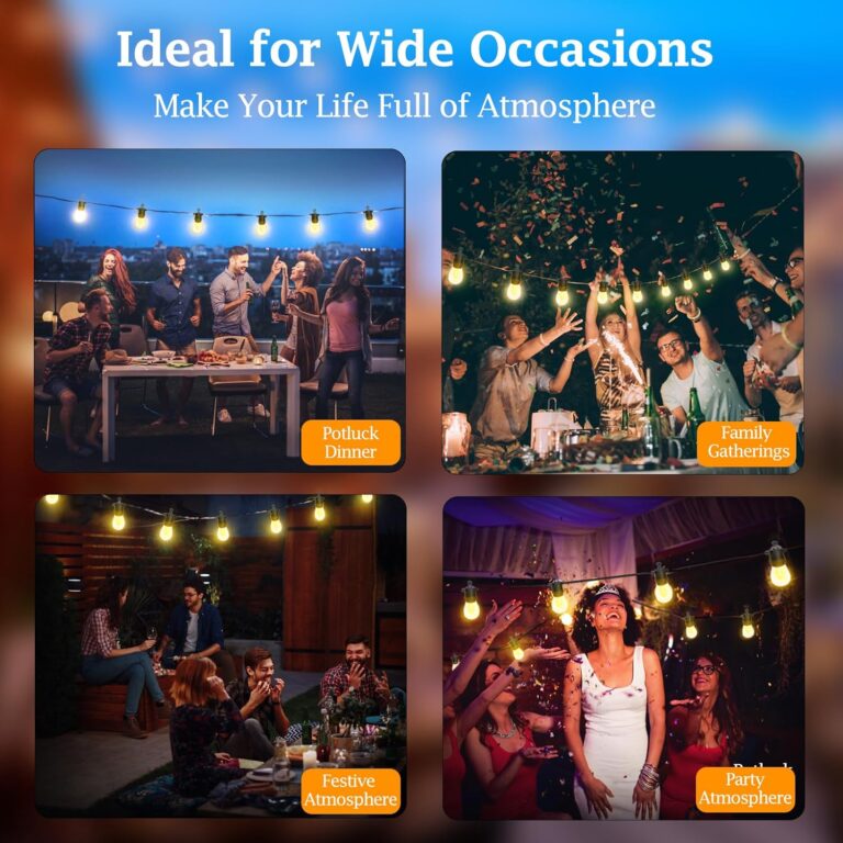 CIIC Solar Outdoor String Lights Review