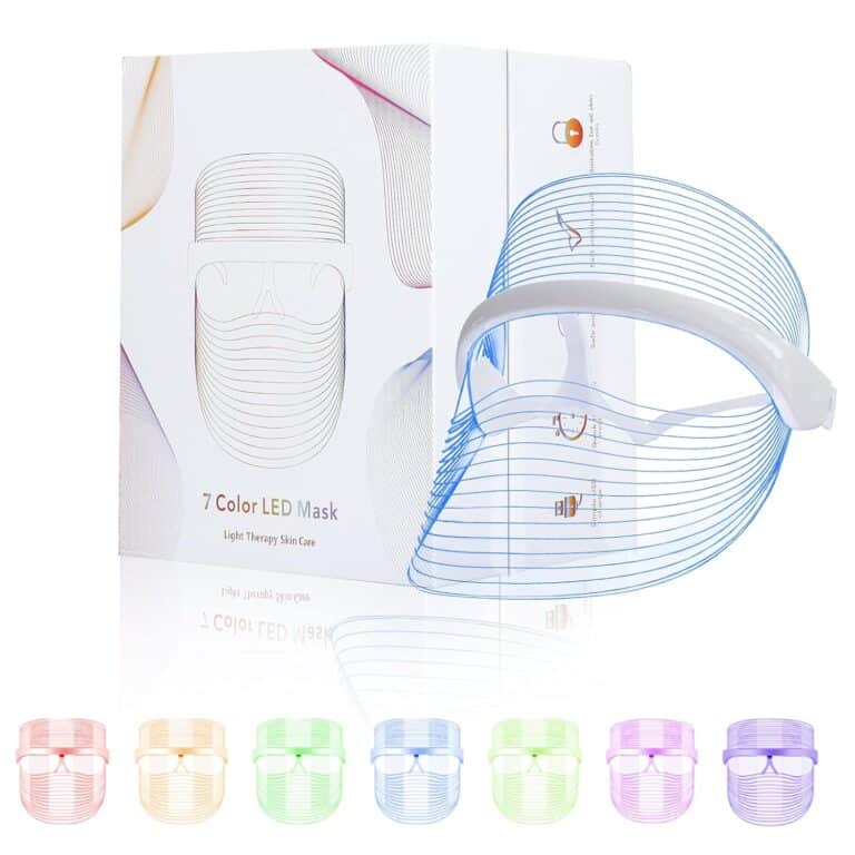 L E D Face Mask Light Therapy Review