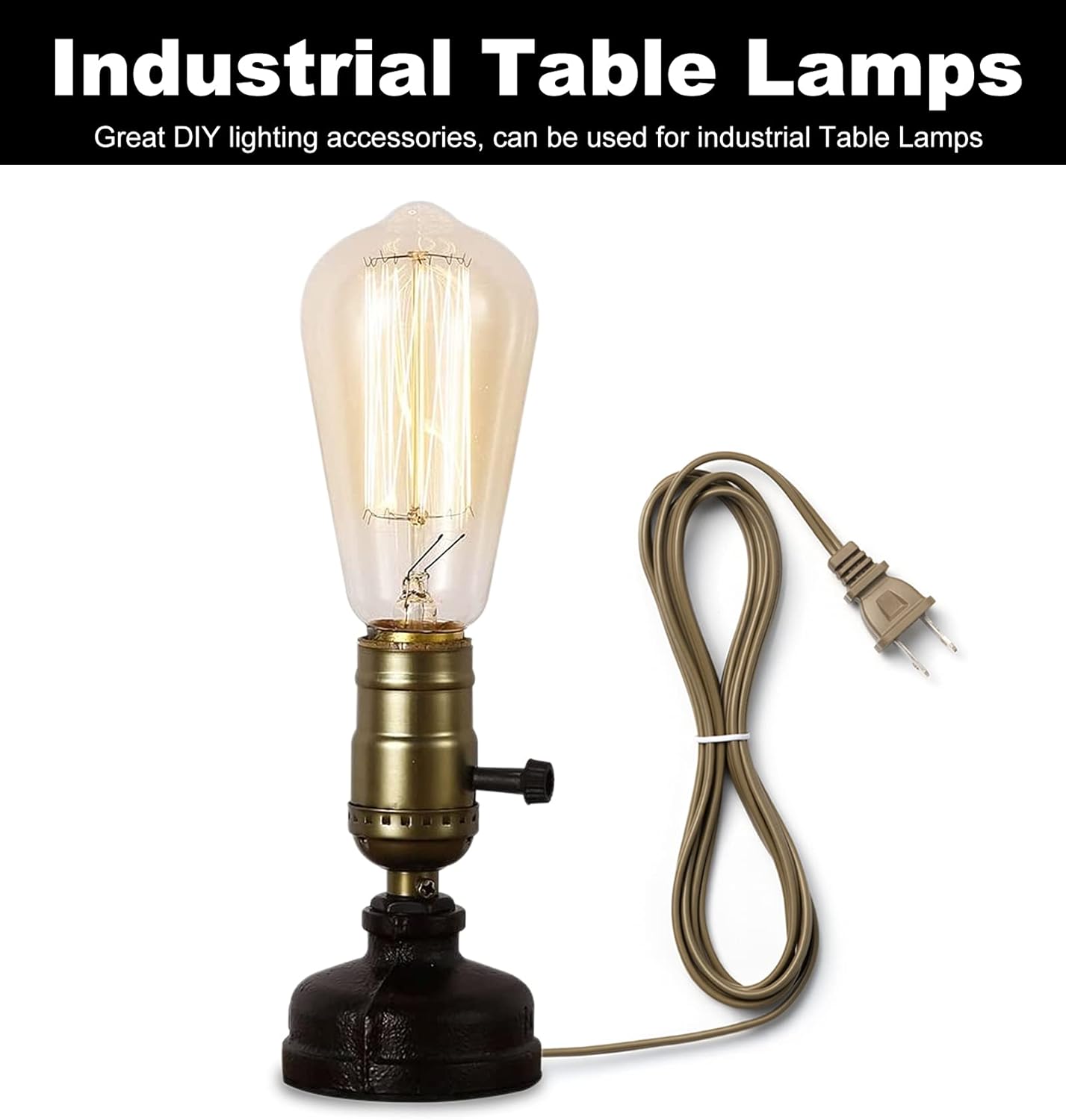 Lamp Making Kit DIY Antique Brass Review