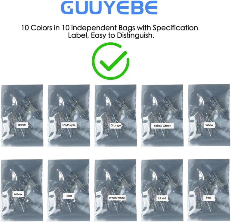 LEDs 10 Colors x 10PCS DIY Kit Review