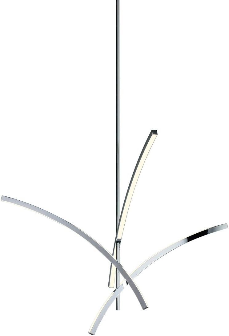 Sonneman SON2583.01 Contemporary Modern LED Pendant, Polished Chrome