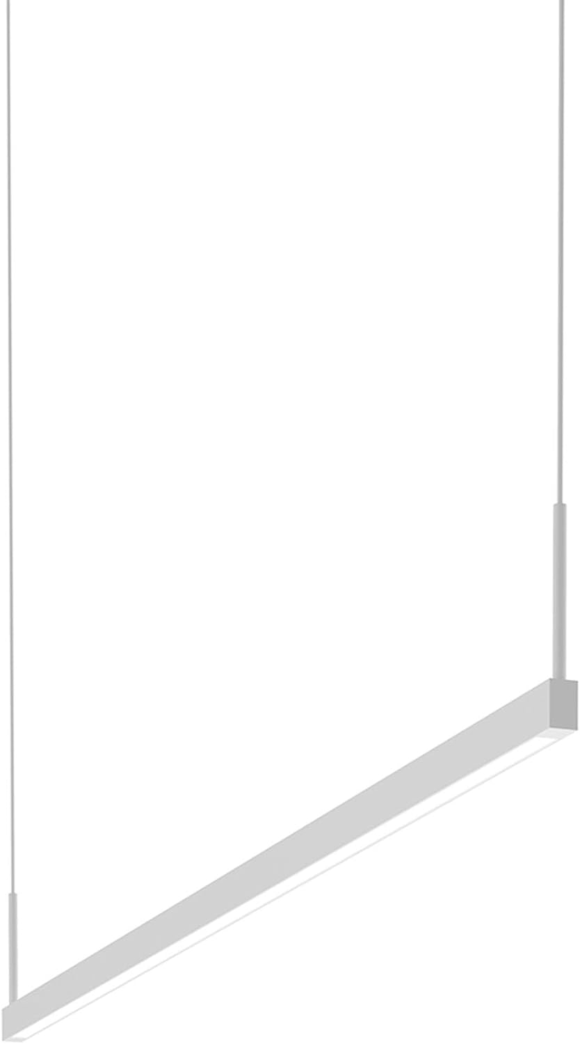 Sonneman Thin-Line™ 4 One-Sided LED Pendant (3500K) - Satin White
