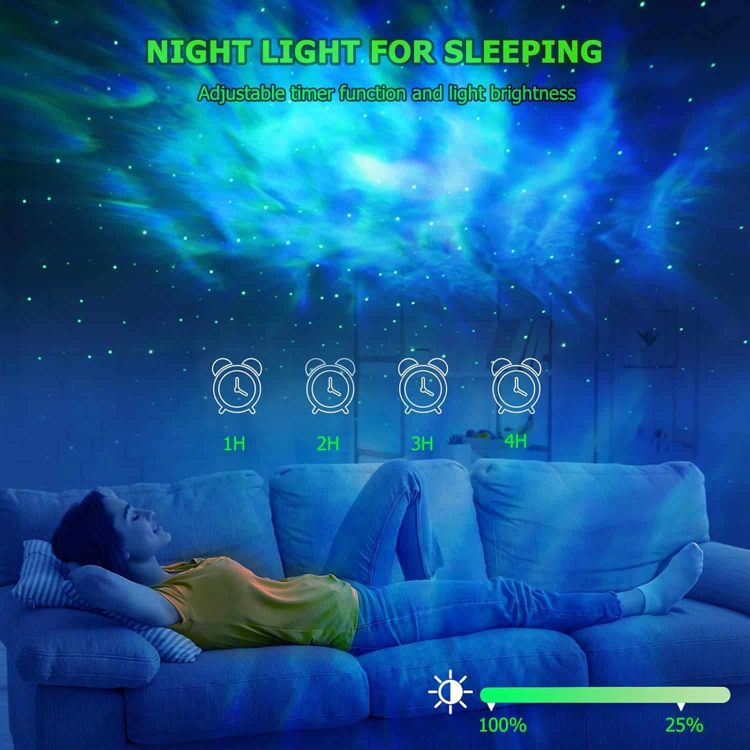 Galaxy Projector,Star Projector with Timer and Remote Control for Adults Bedroom Decoration, Valentines Day, Party, Birthday,Star Night Light