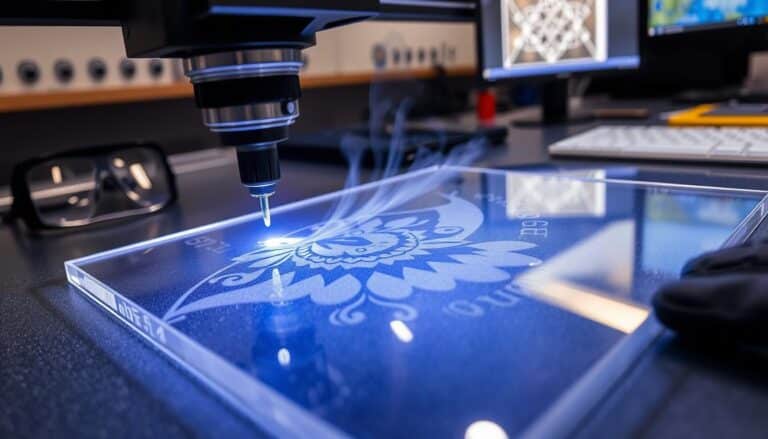 how to engrave clear acrylic with diode laser