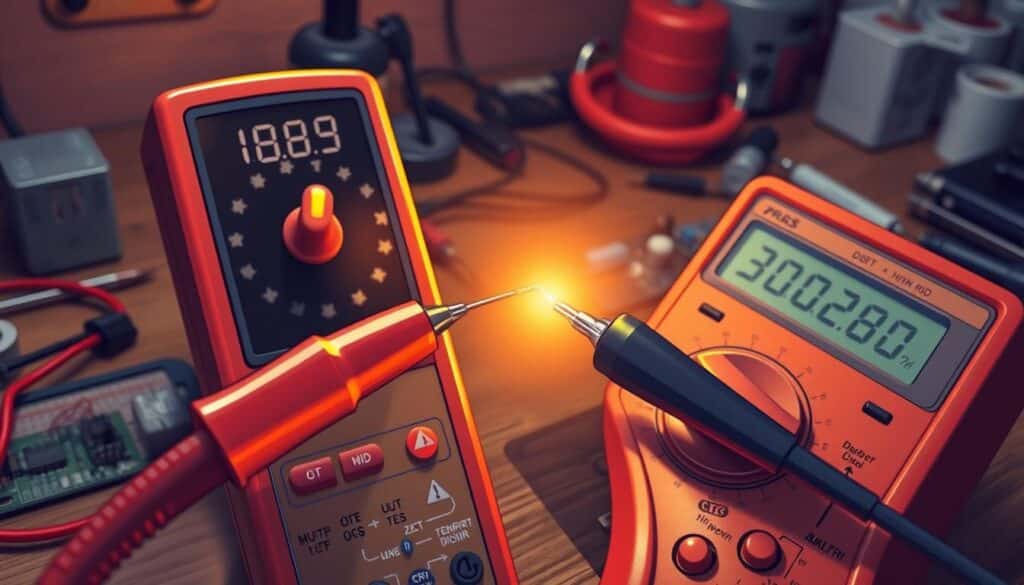 test diode with multimeter