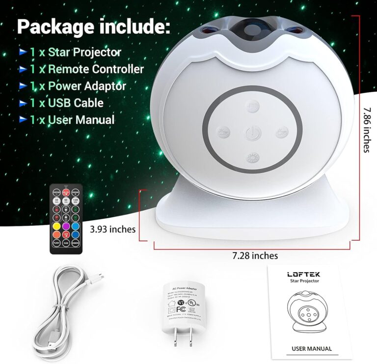 LOFTEK Galaxy Projector Review