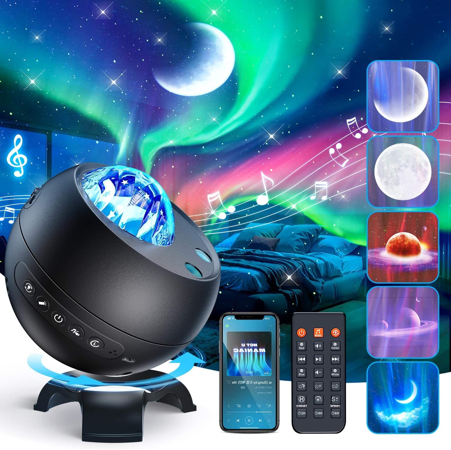 Star Projector Galaxy Lights for Bedroom Review