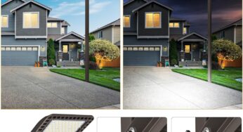 400W LED Parking Lot Light Review
