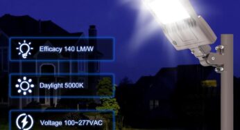 4Pack 400W LED Parking Lot Light Review