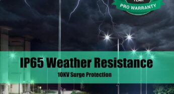 6Pack 480V 400W LED Parking Lot Light Review