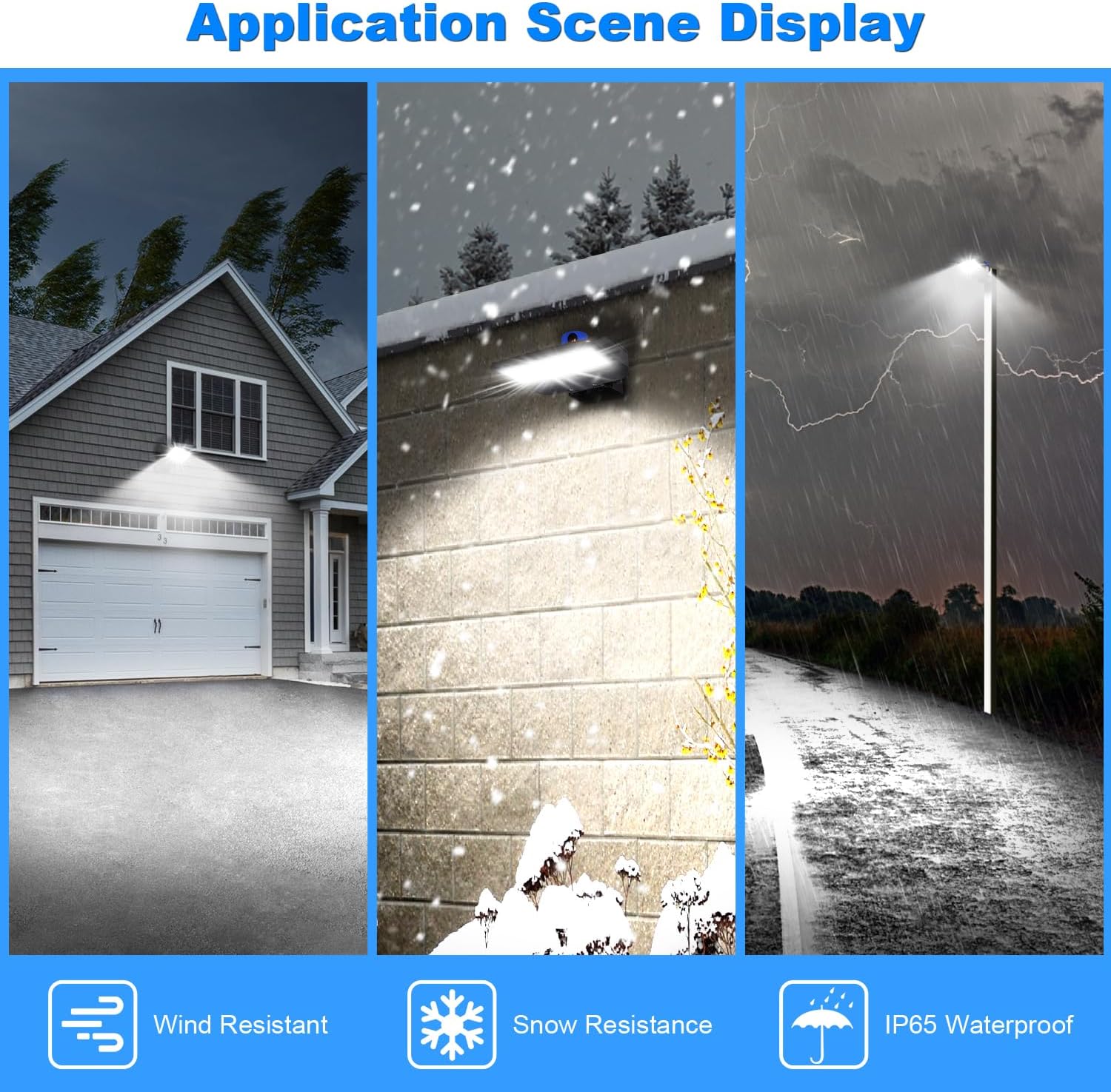 300W LED Parking Lot Light Outdoor 45000LM Bright Dusk to Dawn FloodLights for Street 5500K 100-277V Commercial Security IP65 Waterproof Exterior Lighting Yard Driveway Garage Park 3 Pack