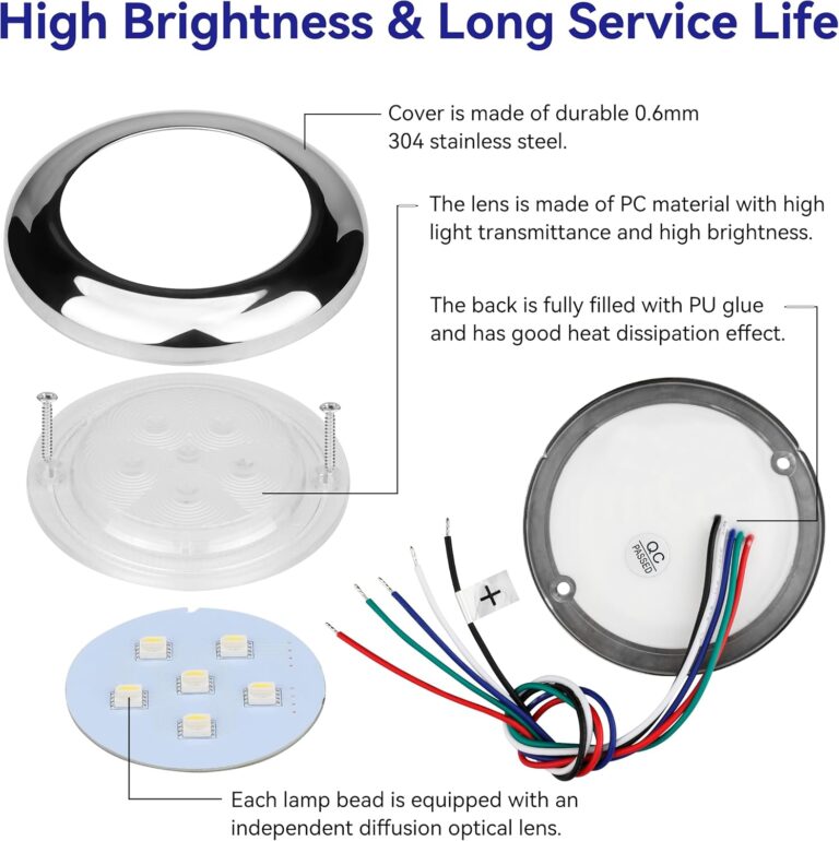 3inch RGBW Boat Courtesy Lights Review