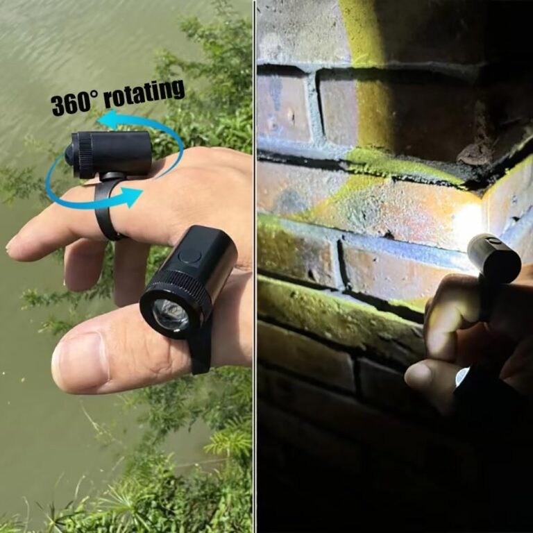Adjustable Finger Glove Flashlight Review