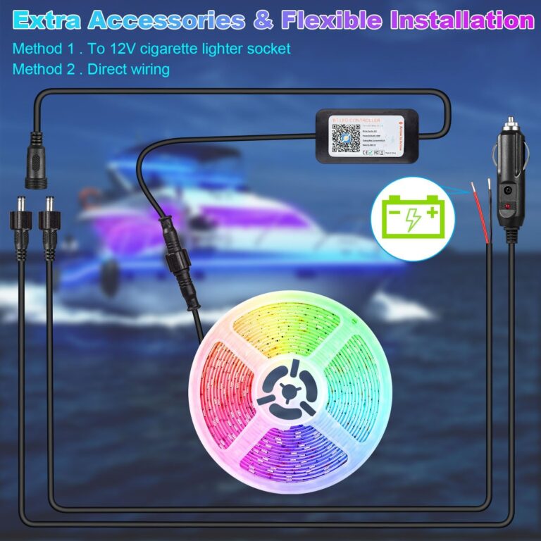 Boat LED Strip Lights 66ft Review