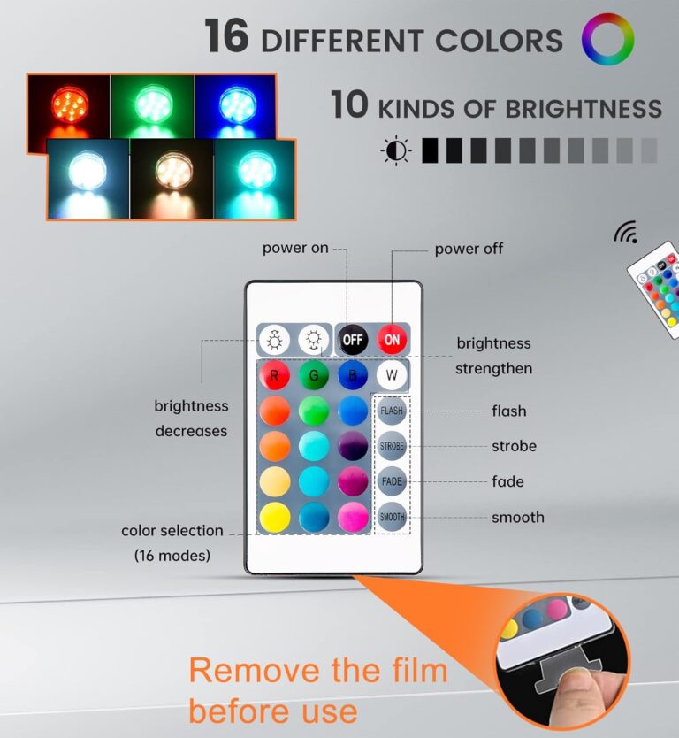 RGB Multi Color Remote Controlled Lights Review