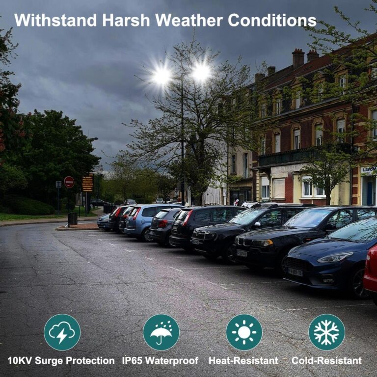 LED Parking Lot Light Adjustable Review